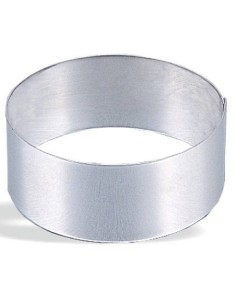 Anello Rotondo per Dolci Monoporzioni Diametro 10 Altezza 6 cm