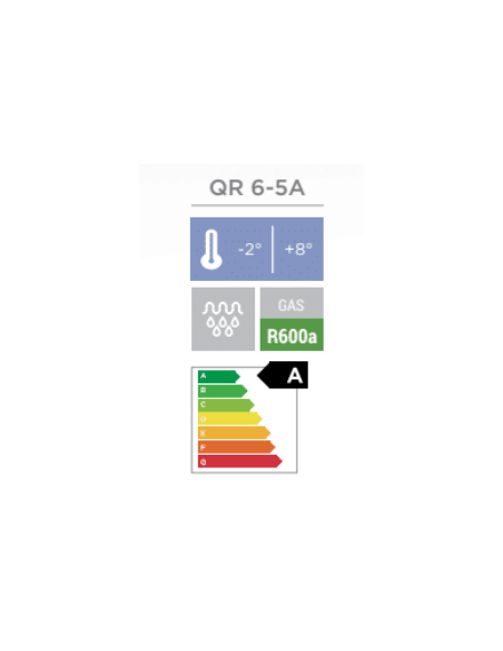Armadio Frigo Acciaio Inox GN2/1 Refrigerazione Ventilata - QR65A