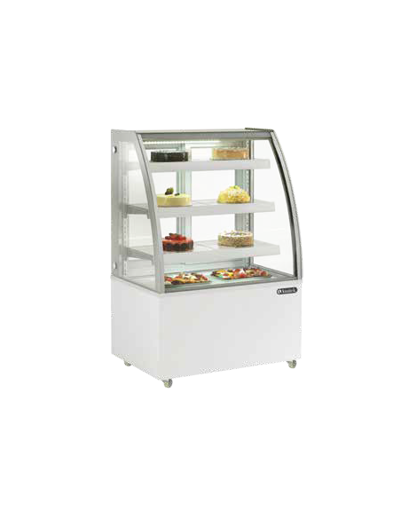 Vetrina Pasticceria Vetro Frontale Curvo - 3 Ripiani - TIFFANY930