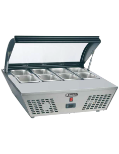 Vetrina Refrigerata Alimenti per 8 Gastronorm - AK816RT