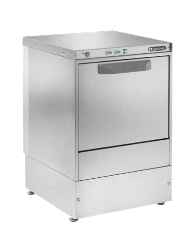 Lavabicchieri 1 Ciclo Cesto Quadrato 40x40 cm Altezza Utile 29 cm