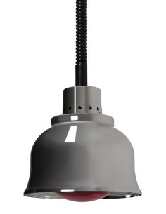 Lampada Riscaldante Infrarossi Rame Cromato Luce Bianca - LC25R