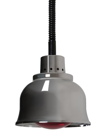Lampada Riscaldante Infrarossi Rame Cromato Luce Bianca - LC25R