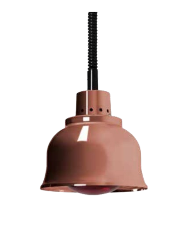 Lampada Riscaldante Alimenti  Rame Lucidato Luce Bianca - LR25W