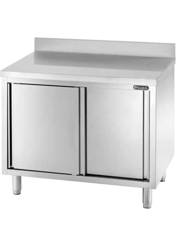 Tavolo Armadiato Ante Scorrevoli Alzatina Dim: 160x60x95h - TDA166AVT