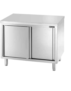 Tavolo Armadiato Ante Scorrevoli - Dim:140x70x80h - TDA147VT