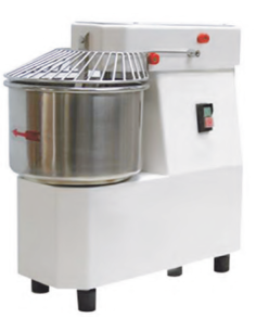 Impastatrice a Spirale Testa Vasca Fissa Capacità 15 Lt - IFM15