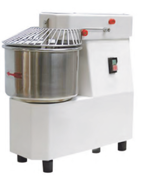 Impastatrice a Spirale Testa Vasca Fissa Capacità 15 Lt - IFM15