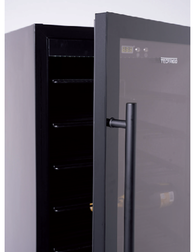 Cantinetta Vino Porta Vetro Doppia Temperatura - SOMMELIER302FG