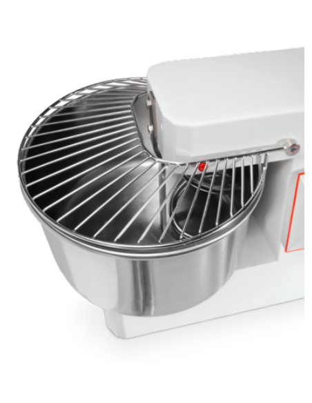 Impastatrice a Spirale 2 Velocità Testa Sollevabile Vasca Estraibile 22Lt - IR222V