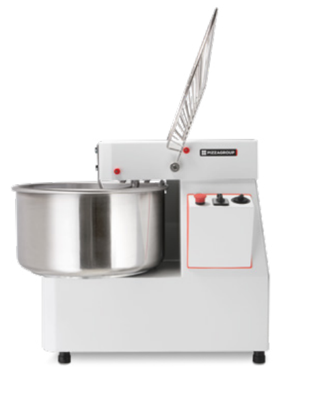 Impastatrice a Spirale 1 Velocità Testa Vasca Fissa 17 Lt - IF17