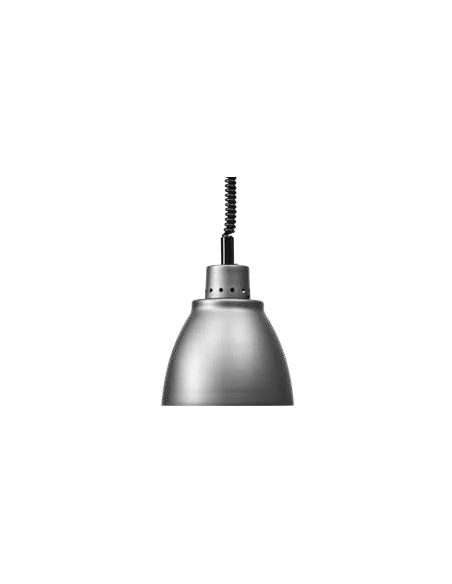 Lampada Riscaldante Infrarossi Rossa Alluminio Anodizzato - NA25R