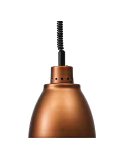 Lampada Riscaldante Infrarossi Rossa Alluminio Anodizzato Rame - ND25R