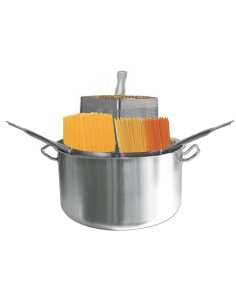 Casseruola Inox per Pasta Fondo Induzione Diametro 30 cm 3 Cestelli