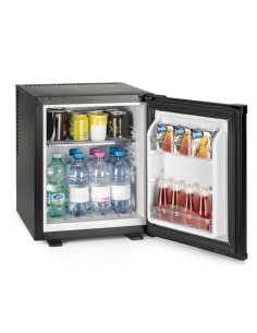 Minibar Hotel Nero Porta Pannellata Super Silenzioso 30 Lt - E30N