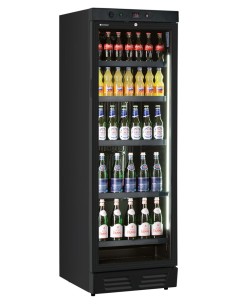 Frigorifero Bevande Verticale EKG390VGBLK Nero Statico Porta Vetro
