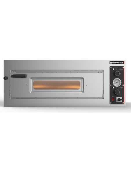 Forno Pizza Elettrico 1 Camera Cottura Capacità 9 Pizze - ENTRYMAX 9