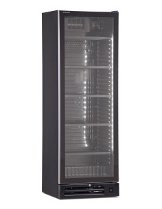 Frigo Vetrina Bevande Verticale Nero Capacità 382 Lt - ICOOL40 Black