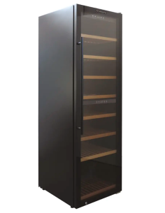 Frigo Vetrina Vino Nera Doppia Temperatura - SOMMELIER482 FG
