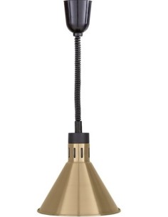 Lampada Riscaldante per Alimenti Oro Diametro 270 mm - HLECD
