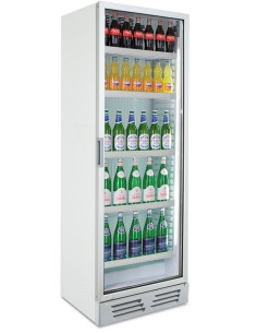 Frigo Vetrina Bibite Porta Vetro Capacità 308 Lt - CLS372V White