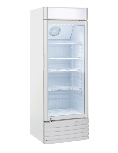 Frigorifero Bevande Bianco Opalina e Led Capacità 300Lt