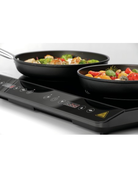 Piastra Induzione Doppia da Appoggio 3500W - Modello IK35dpS
