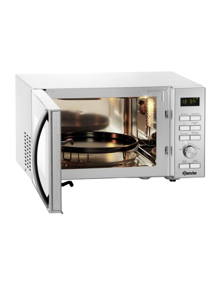 Microonde Pannello con Piatto Rotane e Funzione Grill da 25Lt - B711