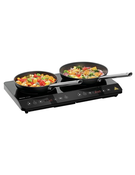 Piastra Induzione Doppia da Appoggio 3500W - Modello IK35dpS