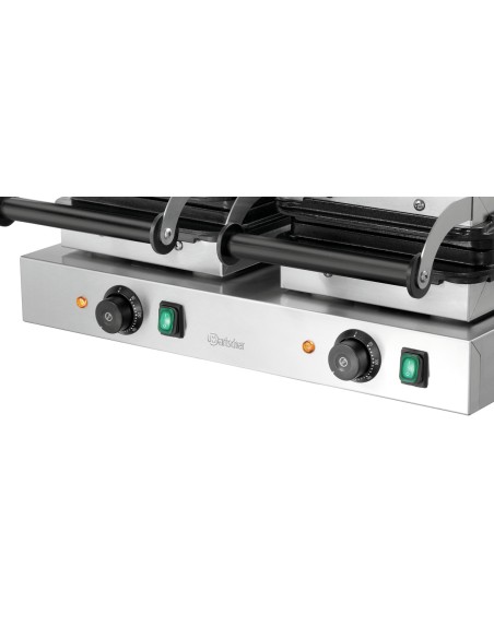 Piastra Waffle Doppia Tipo Bruxelles - WM2-WT