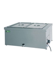 Bagnomaria con Rubinetto Capacità 2 x 1/1 GN 20h - BM1782