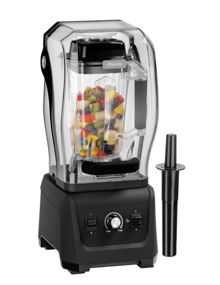 Frullatore FB25B con Insonorizzatore Bicchiere Trasparente 2,5 Lt