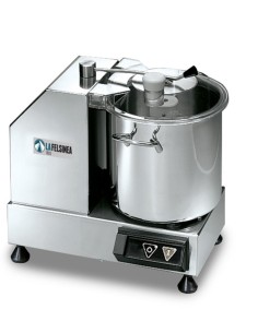 Cutter Cucina con Capacità 5, 3 Lt Coperchio Lexan Trasparente - C6