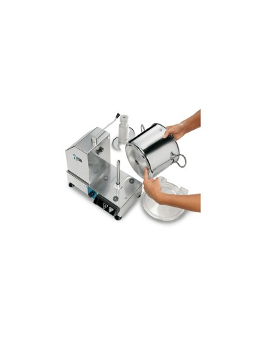 Cutter Cucina con Capacità 5, 3 Lt Coperchio Lexan Trasparente - C6