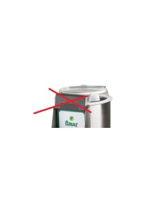 Coperchio Trasparente Completo di 2 Boccole per Lavacozze Fimar
