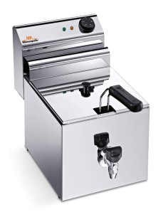 Friggitrice Elettrica da Banco Capacità 5 Lt con Rubinetto - ELDORADO8