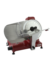 Affettatrice a Gravità Rossa Affilatoio Fisso Diametro Lama 275 mm - BKL275R