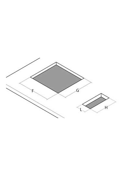 Piastra Induzione da Incasso Piano Cottura 36x38 cm - IH35BI
