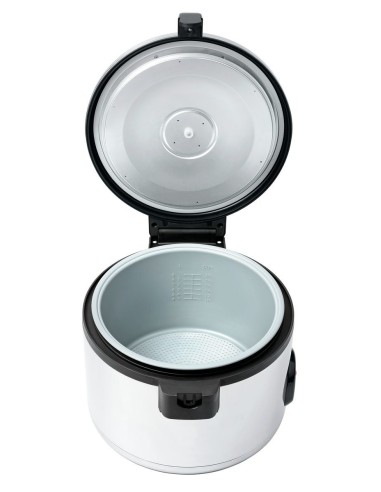 Cuociriso in Acciaio Inox da 12 Lt con Funzione WARM