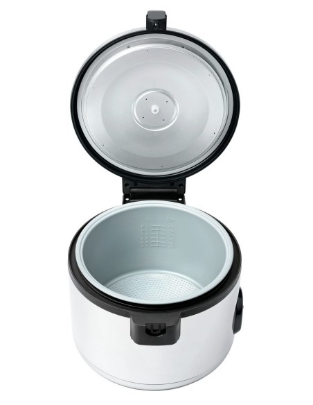Cuociriso in Acciaio Inox da 12 Lt con Funzione WARM