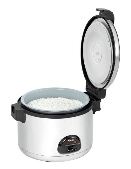 Cuociriso in Acciaio Inox da 12 Lt con Funzione WARM