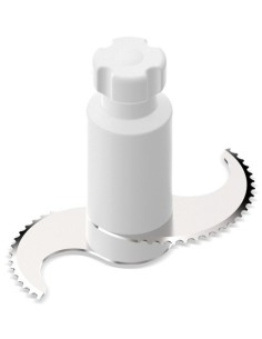 Mozzo Completo di Lame Microdentate per Cutter Cucina C4EVO VT