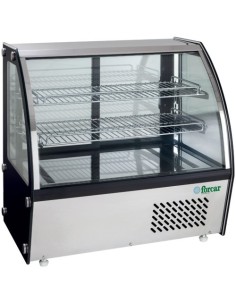 Vetrina Frigorifera da Banco Vetro Curvo 100 Lt - G-VPR100