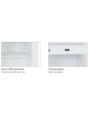 Frigorifero Bibite da Banco Bianco Capacità 46 Lt - CL46FL WHITE