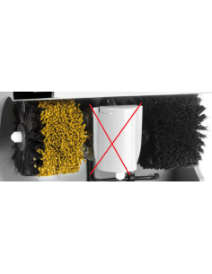 Spazzole di Ricambio 2 Quantità per Lucidascarpe HLS4 - HLSBRUSH