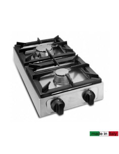 Fornello a Gas da Banco Doppio Dimensione 350x660x170h - FUOG2BIG