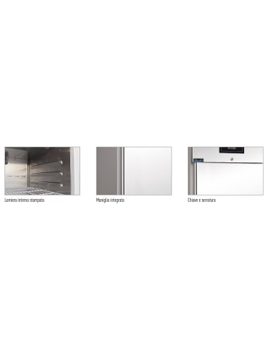Armadio Congelatore Ventilato Inox Capacità 514 Lt - AXF710 BT