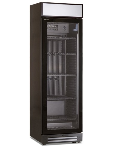 Frigorifero verticale Bevande Nero 360Lt