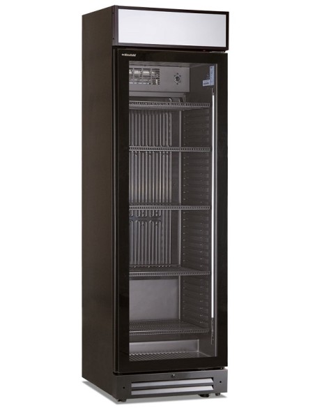 Frigo Vetrina Bevande Verticale Nero Capacità 382 Lt - ICOOL401 C BLK