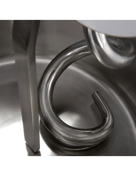 Impastatrice a Spirale Testa e Vasca Fissa 10 Lt - FI10M